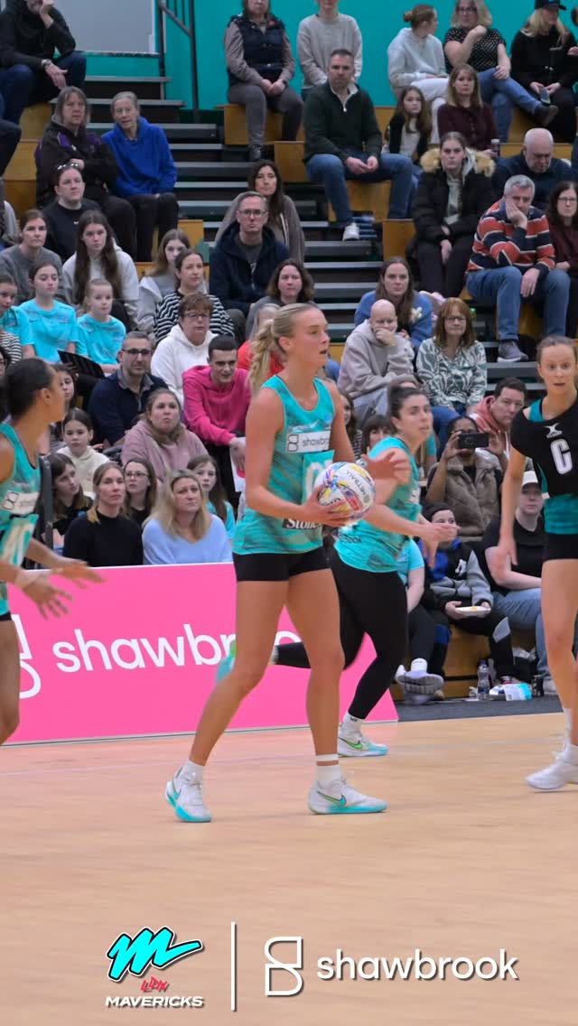 George Inger doesn’t miss 🎯 #Netball #BeAMaverick | London Mavericks ...