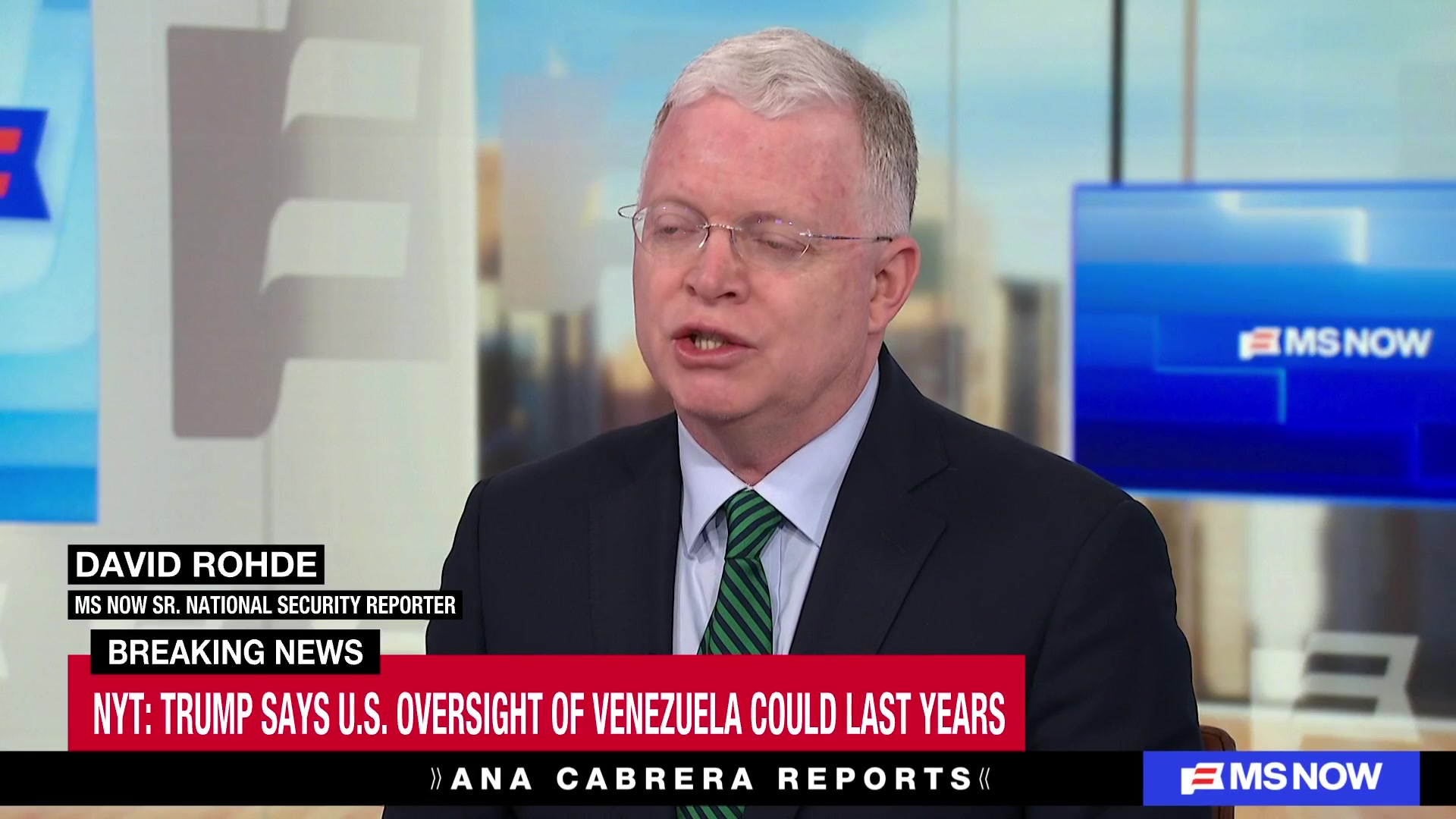 Trump tells NYT the U.S. oversight of Venezuela could last years. David ...