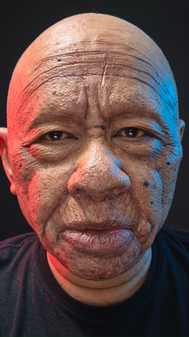 Newest old man latex hyper realistic mask. This one is based on my Face ...