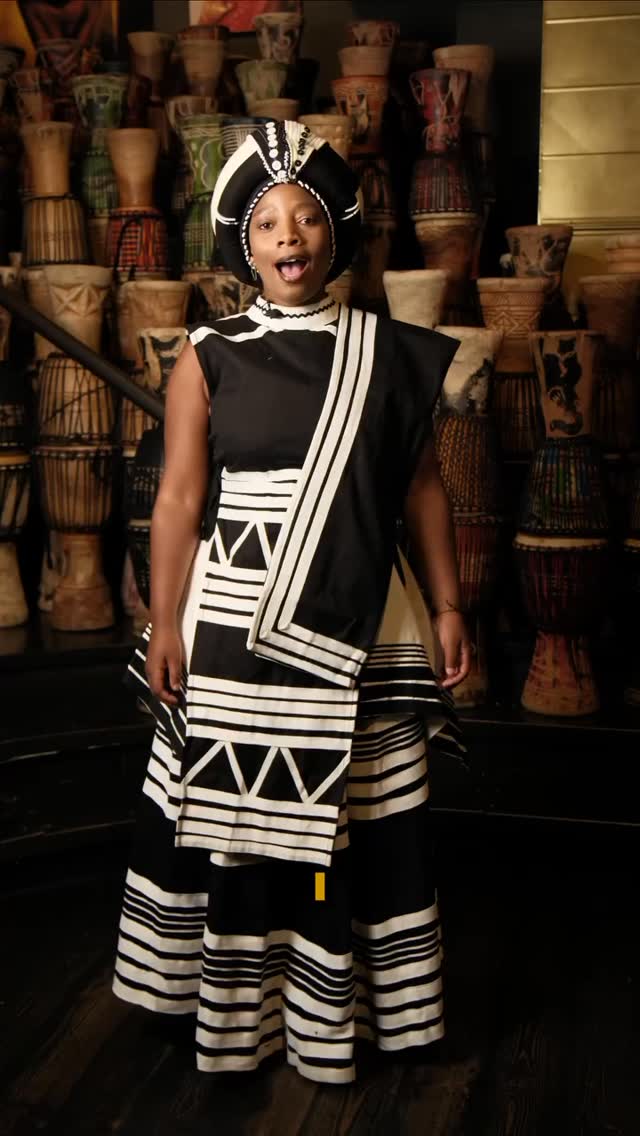 Celebrating the beauty of the Umbaco! This traditional Xhosa dress is a true masterpiece, known for its bold, vibrant patterns and intricate design that tells a story of culture, heritage, and pride. 