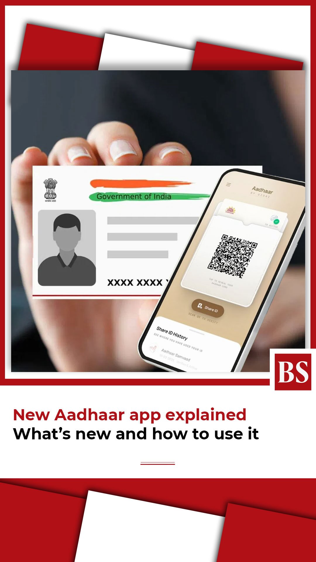UIDAI has rolled out a new Aadhaar app with upgraded security, easy ...