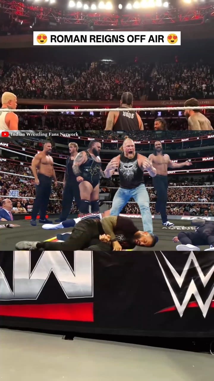 OMG🤯 ROMAN Reigns Return And DESTROYED BRON Breakker & Bronson Reed ...