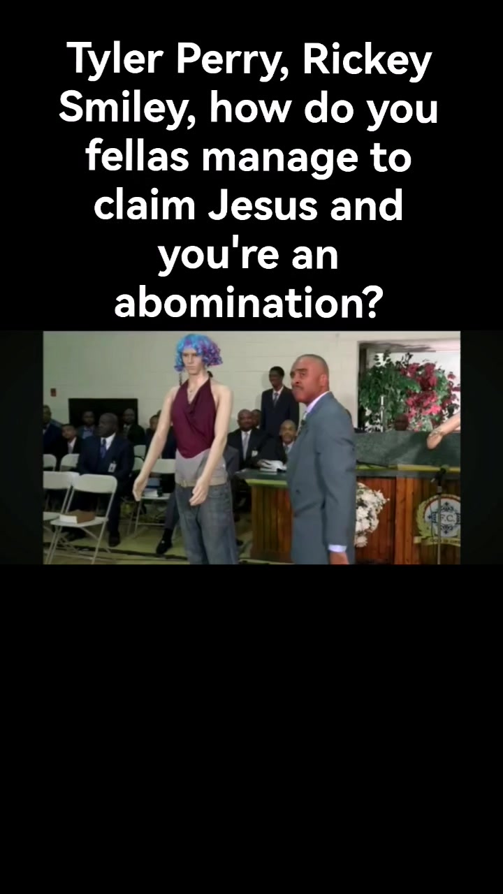 TYLER PERRY, RICKEY SMILEY, HOW DO YOU FELLAS MANAGE TO CLAIM JESUS AND ...