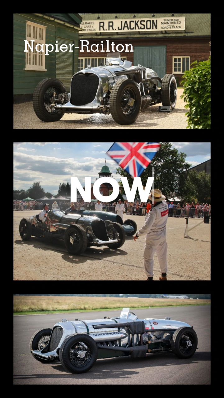 90 years ago today... 🕑🏆 In 1951, the Napier-Railton was sold to the GQ ...