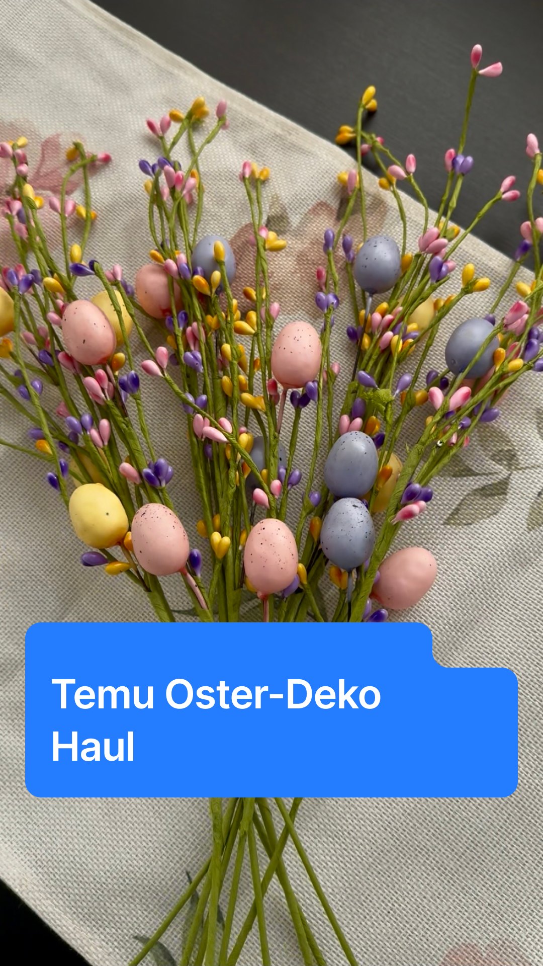 Ostern steht vor der Tür! 🐣✨, Bei Temu findest du eine große Auswahl an Oster-Dekoration – und mit Shoop spast du bis zu 30% Cashback auf deine Bestellung. 💸, Jetzt shoppen, dekorieren und clever