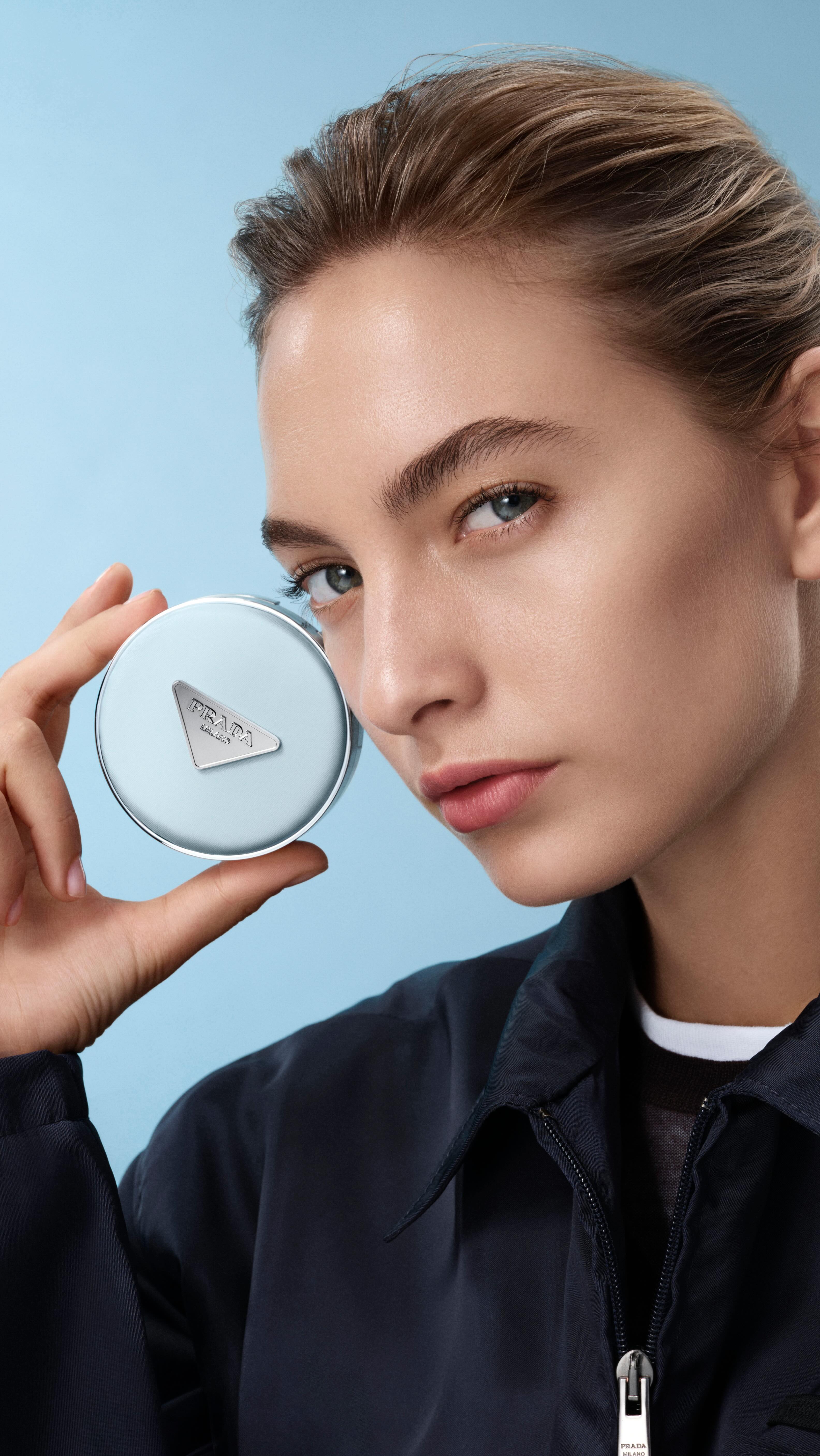 Engineered to move with the skin. Designed to be collected. Prada