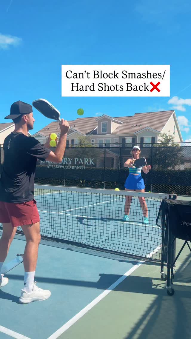 How To Return Smashes🥒 Comment “TOMATO” for the full video on How to ...