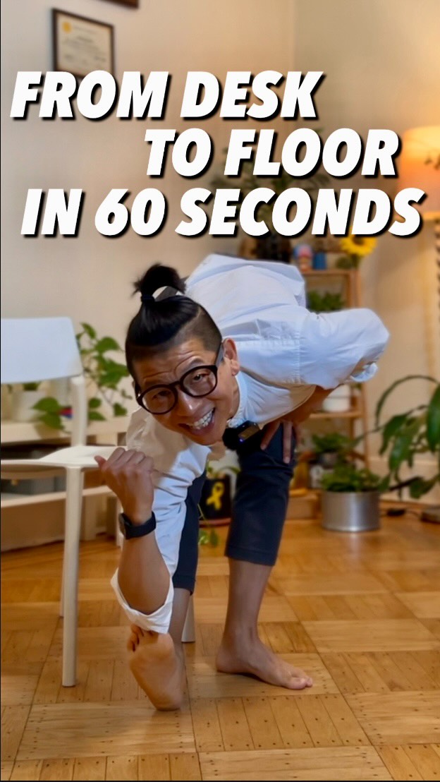 STUCK AT YOUR DESK? TIME TO MOVE — JUST 60 SECONDS! ⏱️ STAND UP AND ...
