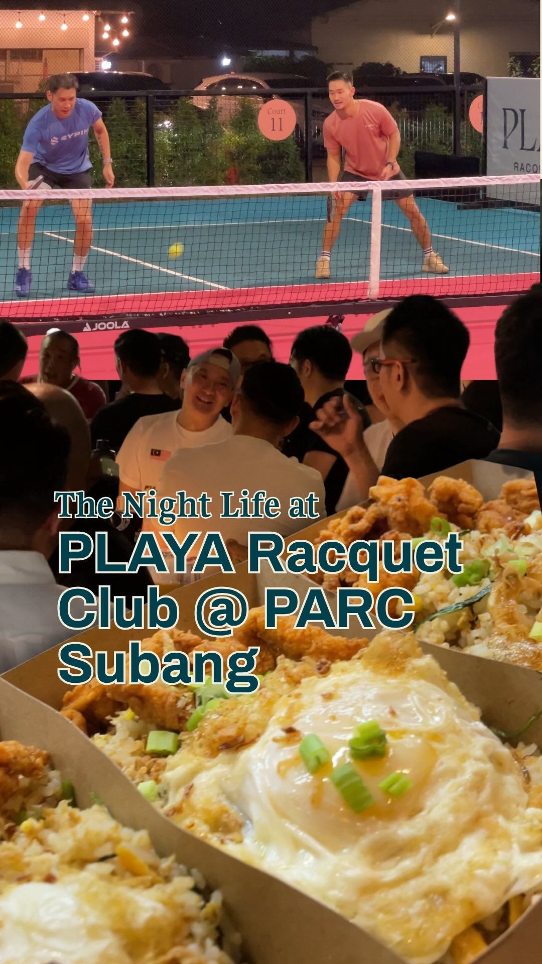 What a night at PLAYA Racquet Club @ PARC Subang! From hitting the ball ...
