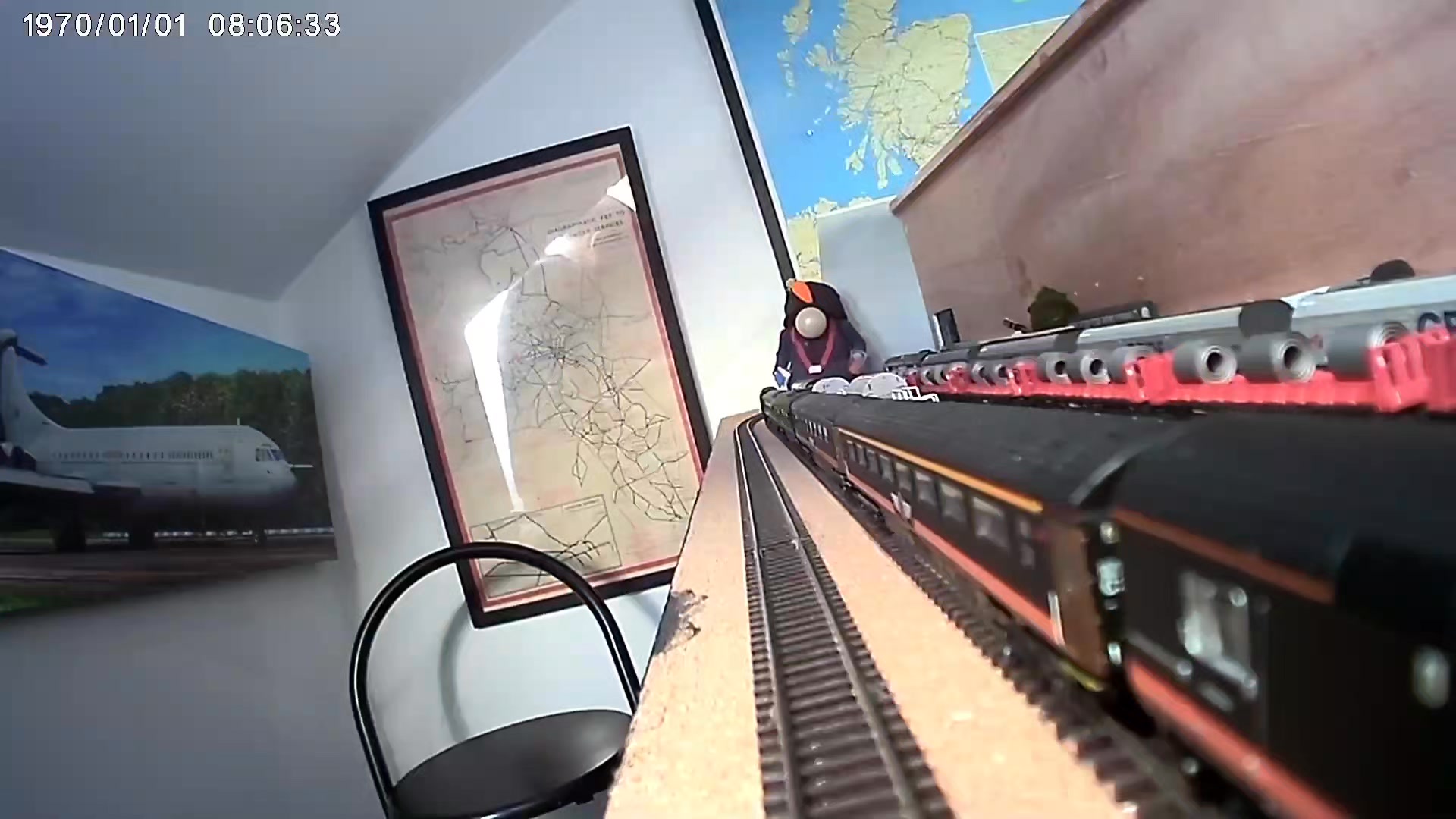 A different view of Kingsway South. A new micro camera on a wagon being ...