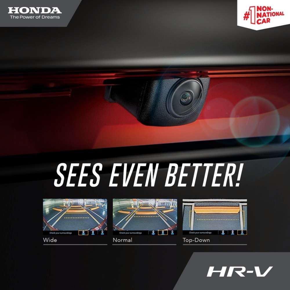 The HR-V comes with desired beauty – and advanced safety! With its ...
