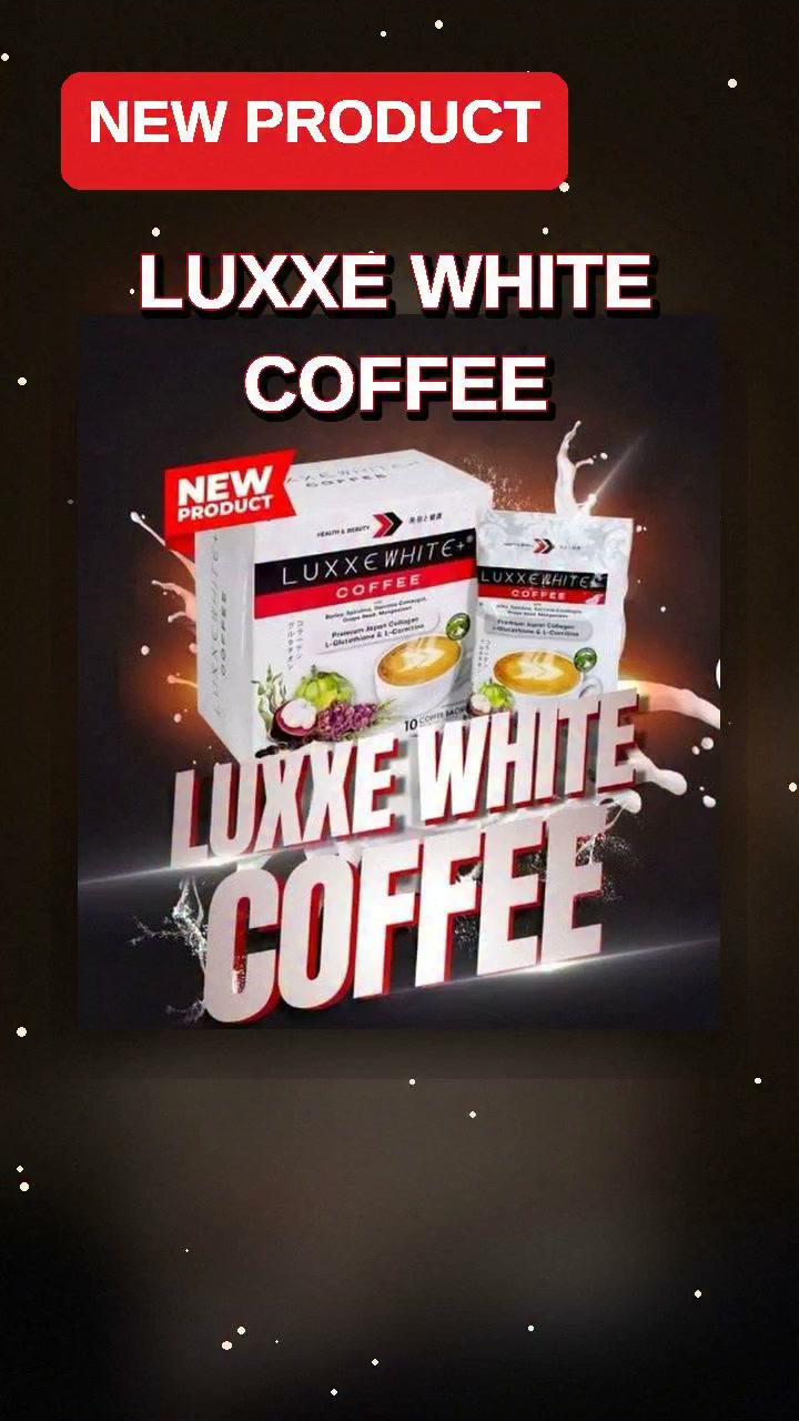 luxxe white glutathione made Upgrade your coffee break with COFFEE! ✨☕, Looking for a delicious coffee with added premium ingredients? Try Luxxe White Coffee! 🤍, 🌟 with Premium Japan Collagen, ✨ With Kojic Acid Dark Spot supplements to increase glutathione production Size:Special Set (30g + 12g*2)
