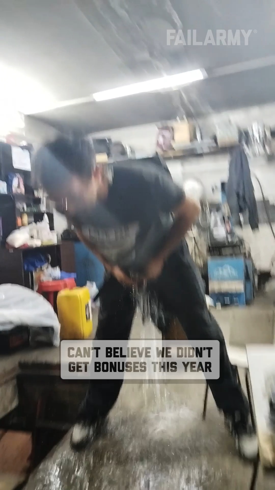 what'd I say about water balloons at work?! 😩 🤣 #workfail #prank # ...