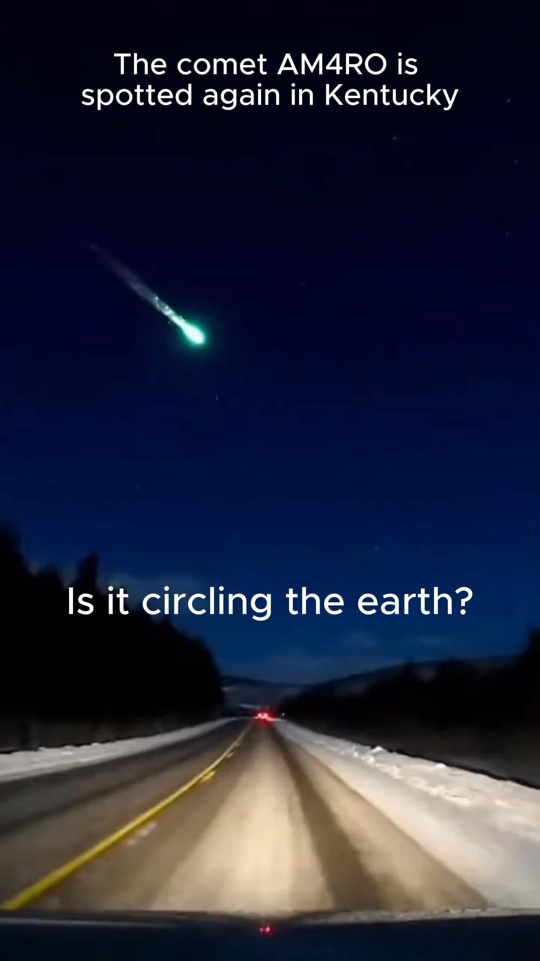 Is this new comet a threat to Earth? #scary | Wout Company | Facebook