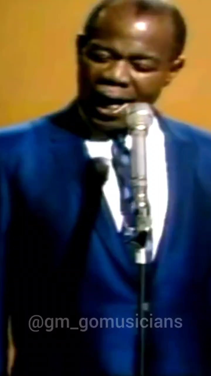 What A Wonderful World” By Louis Armstrong, official video