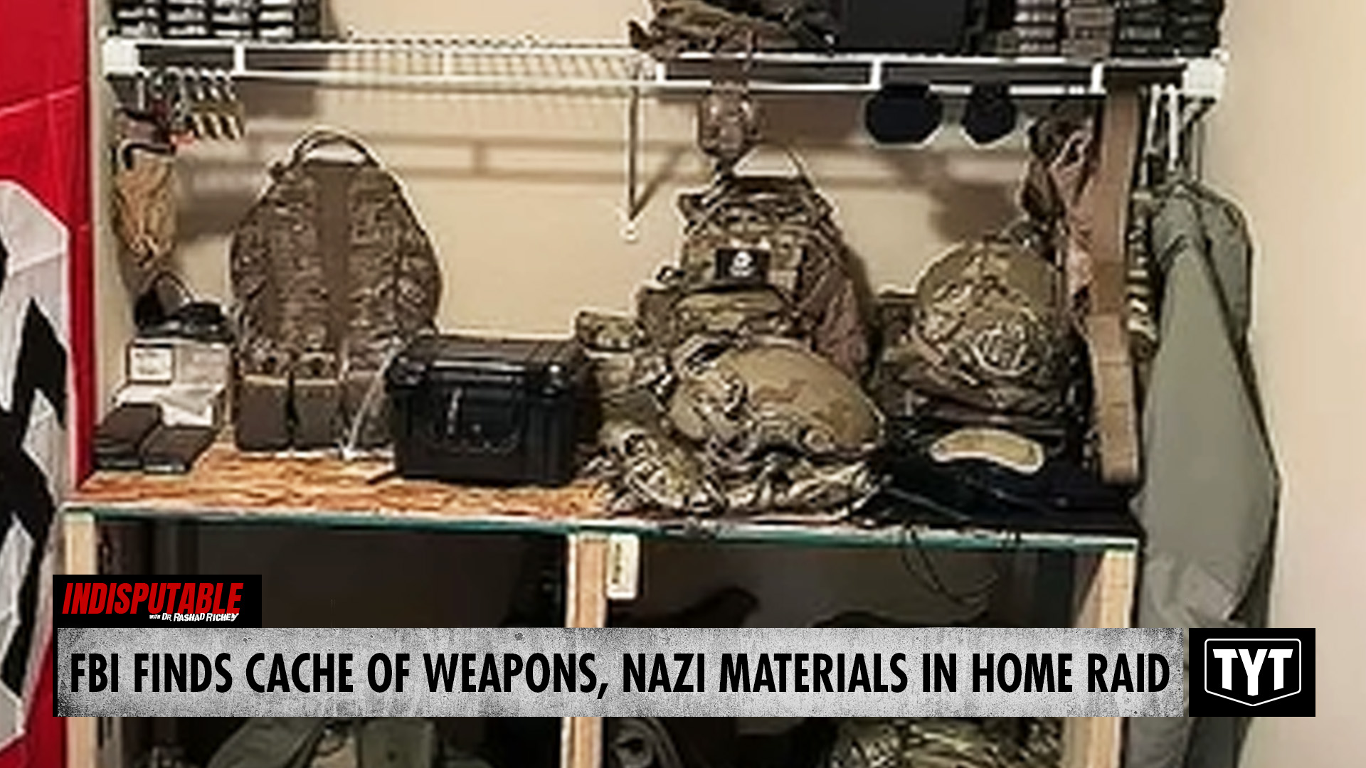 FBI Raid Uncovers MASSIVE Stockpile Of Military Weapons, Nazi