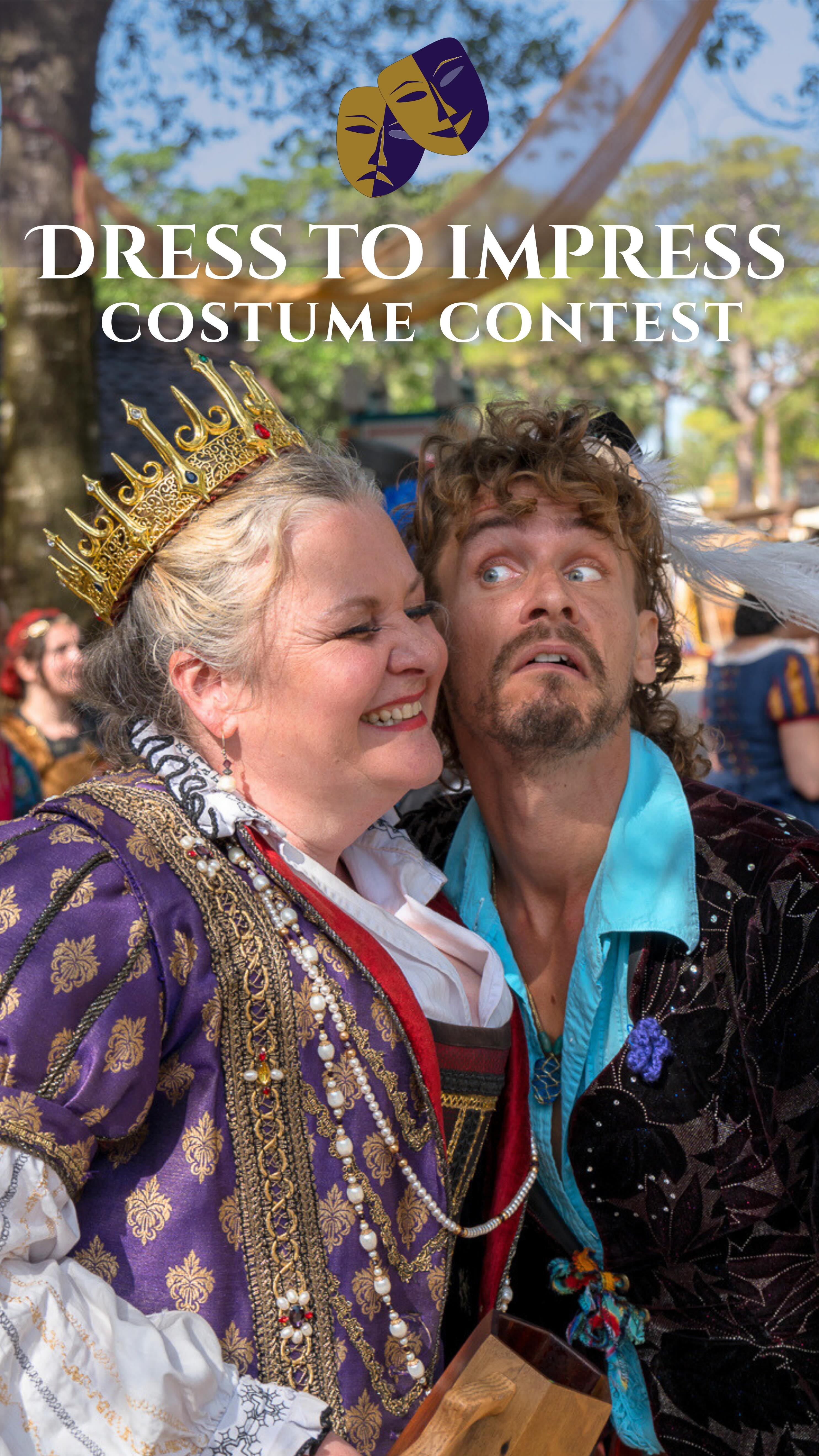 🎭 From knights and queens to fairies and pirates, dressing the part helps create the magic at the Florida Renaissance Festival…, ✨ Dress to impress at our Costume Contest! ✨, 📍 Crown Stage, ⏰ 2:30 PM 