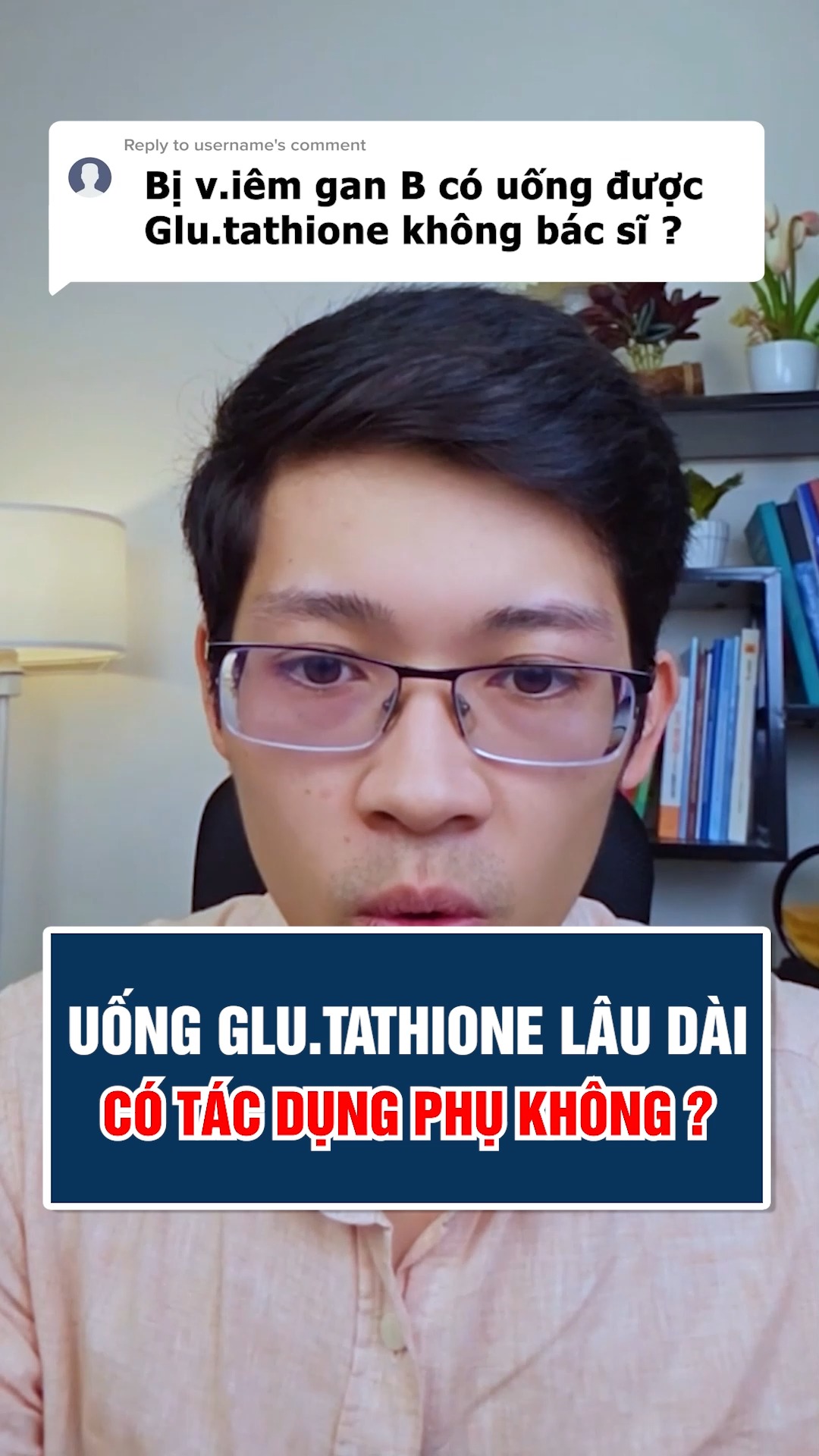 Uống glu.tathione bao lâu thì dừng - Ths.BS Nguyễn Vũ Bình #ThsNguyenVuBinh #suckhoe #tienmankinh #suckhoephunu #NguyenVuBinh