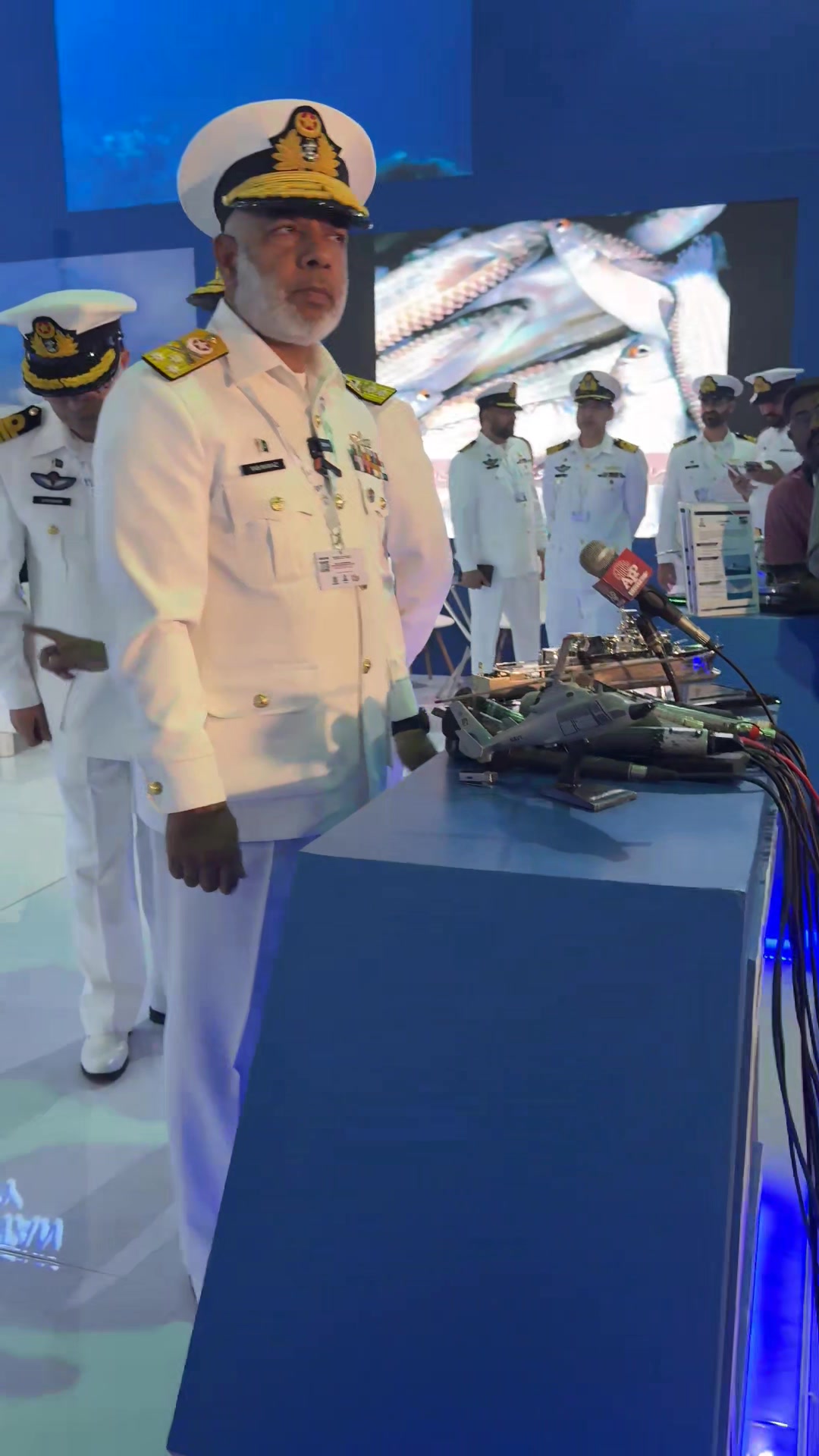 The Pakistani Navy’s Vice Admiral Raja Rab Nawaz at the PIMEC 2025 ...