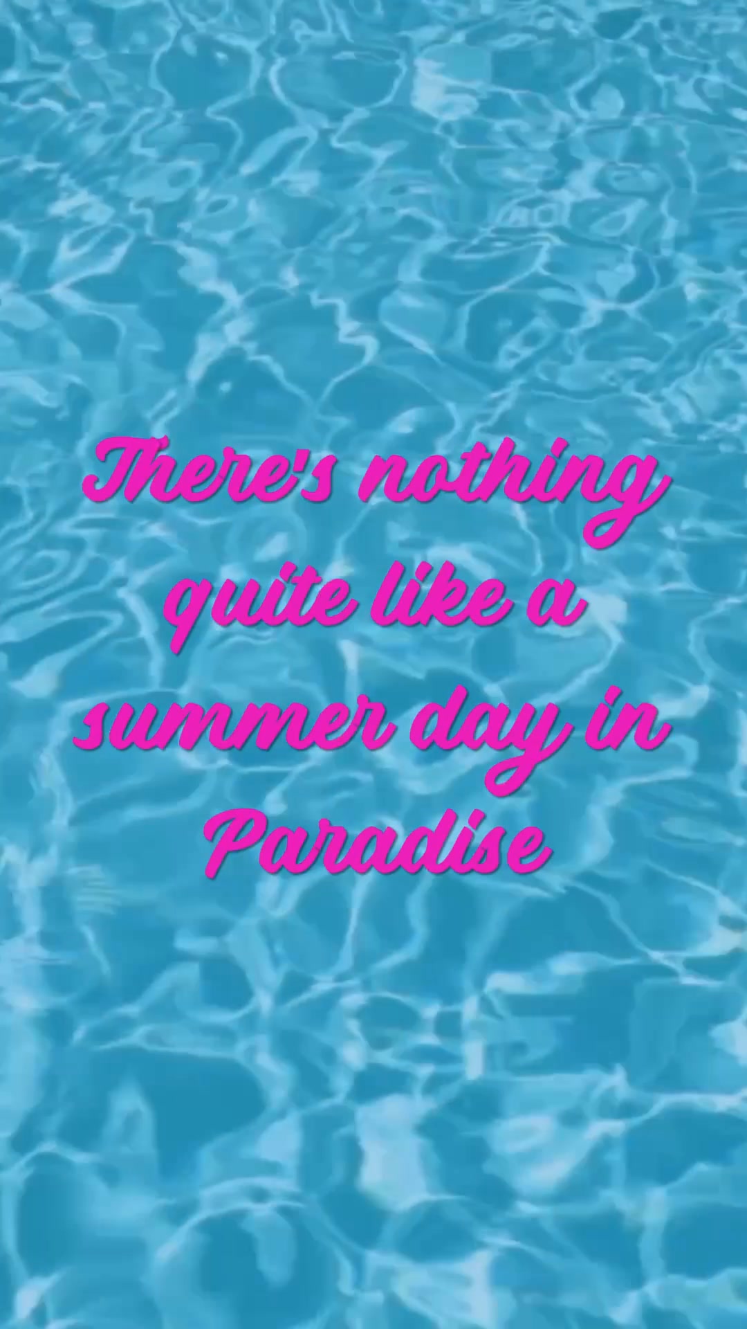 There's nothing quite like a summer day in Paradise