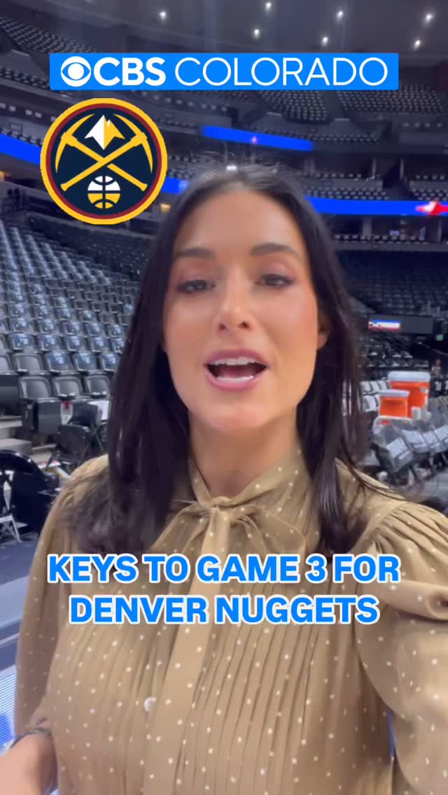 Romi Bean is at Ball Arena before tonight’s Game 3 against OKC breaking ...