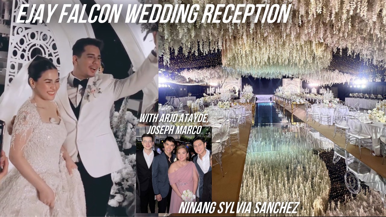 Latest Scoop - Ejay Falcon grand wedding reception with... | Facebook