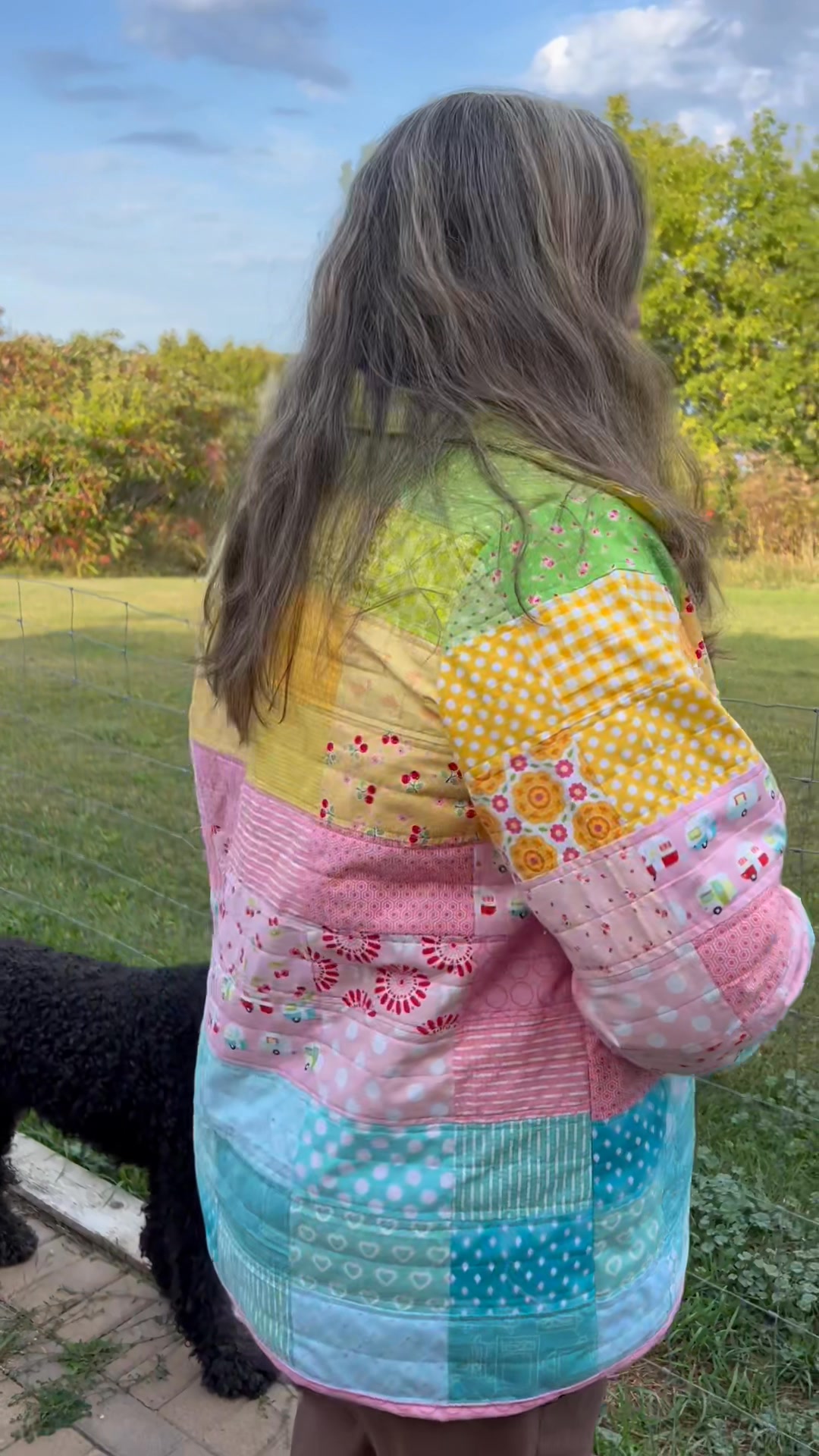 Making a Quilt Coat with Patchwork Chore Coat Pattern