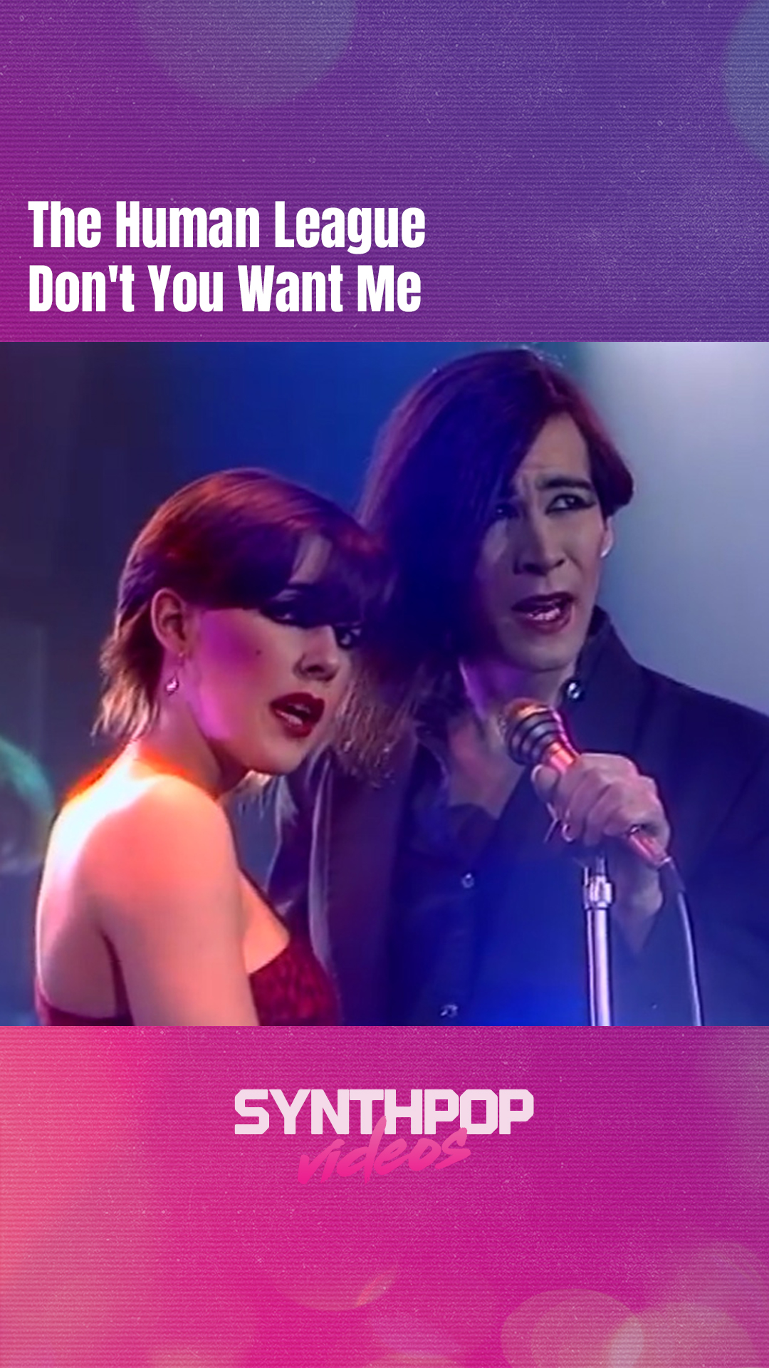 The Human League - Don't You Want Me | Synthpop videos