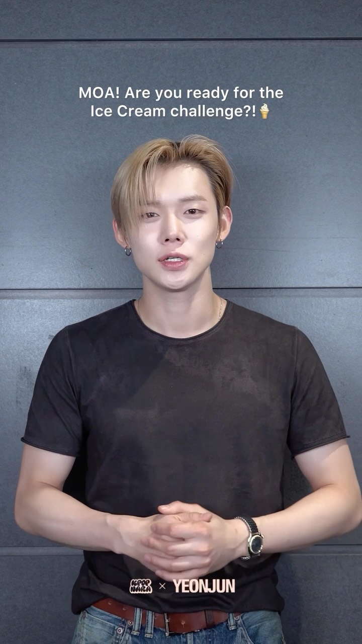 YEONJUN wants YOU 🫵 to join the #IceCream challenge 🍦 Check out