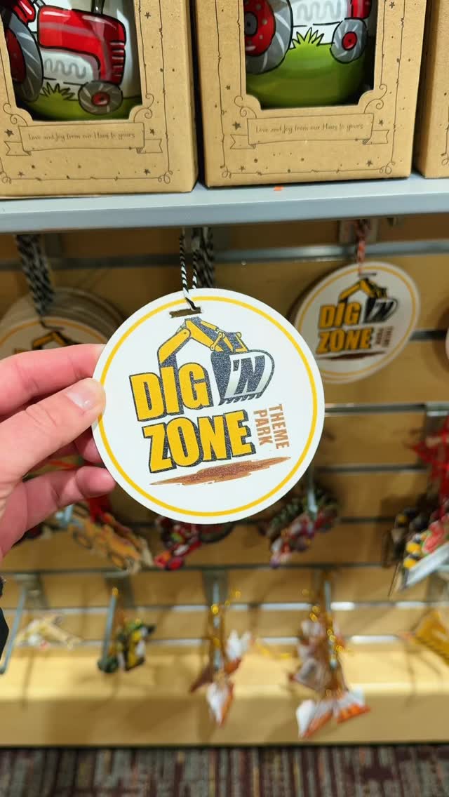 Dig’N Zone Christmas Ornaments available in our Loading Zone Gift Shop ...