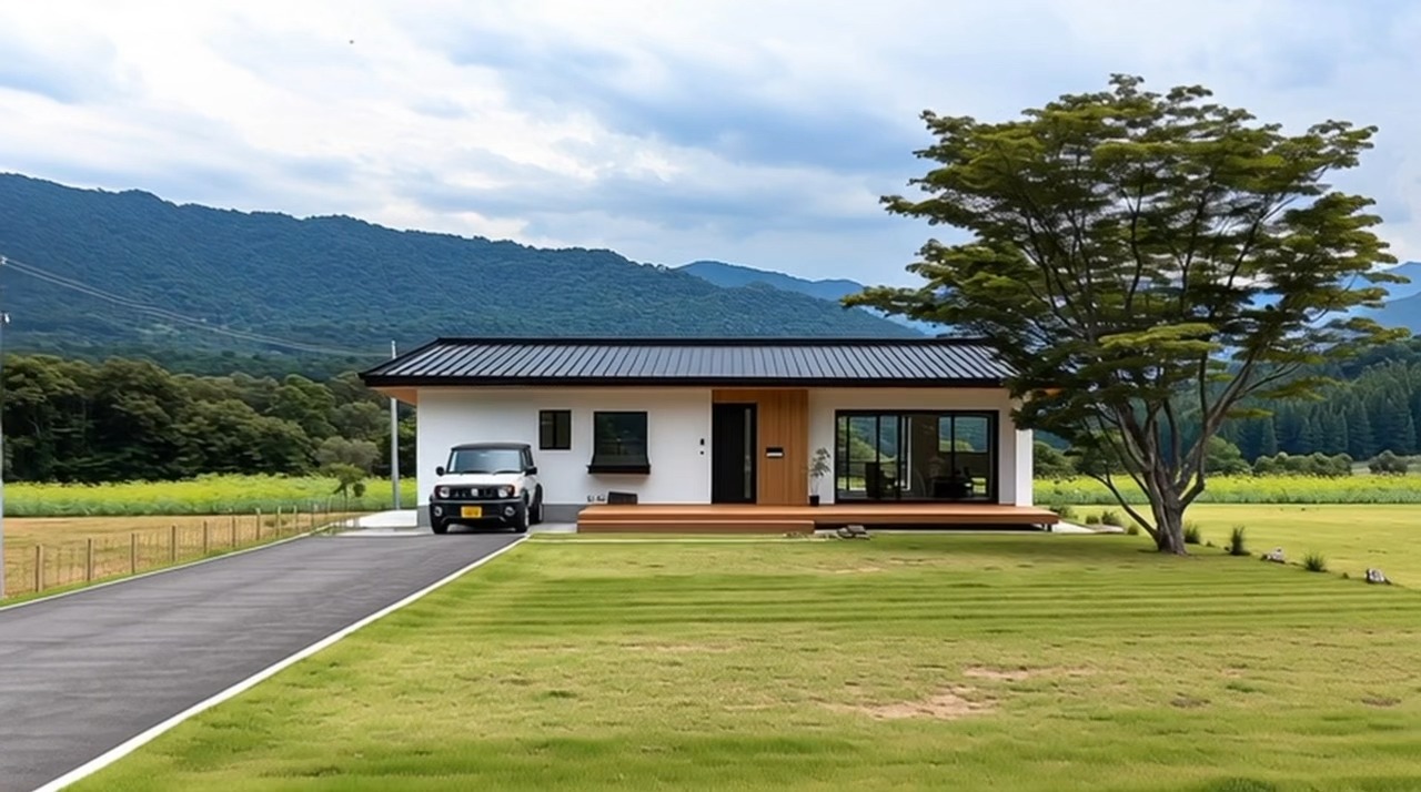 #บ้านมินิมอลมูจิในฝัน! 🏡 ดีไซน์เรียบง่าย เน้นโทนขาว-ไม้-ดำ อบอุ่น โปร่ง ...