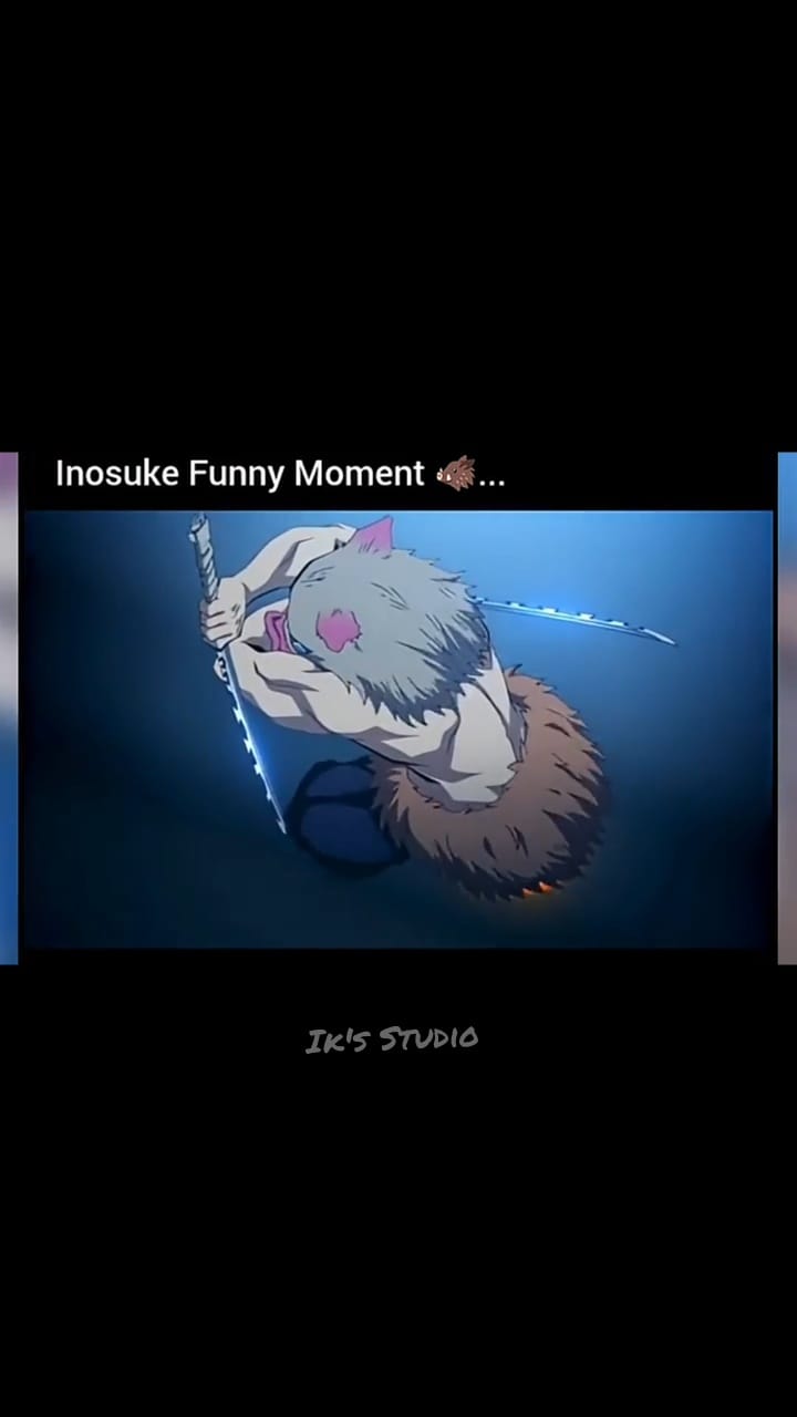 Inosuke Funny Moment 🤣 #demonslayer | Imon Kibriya | Facebook