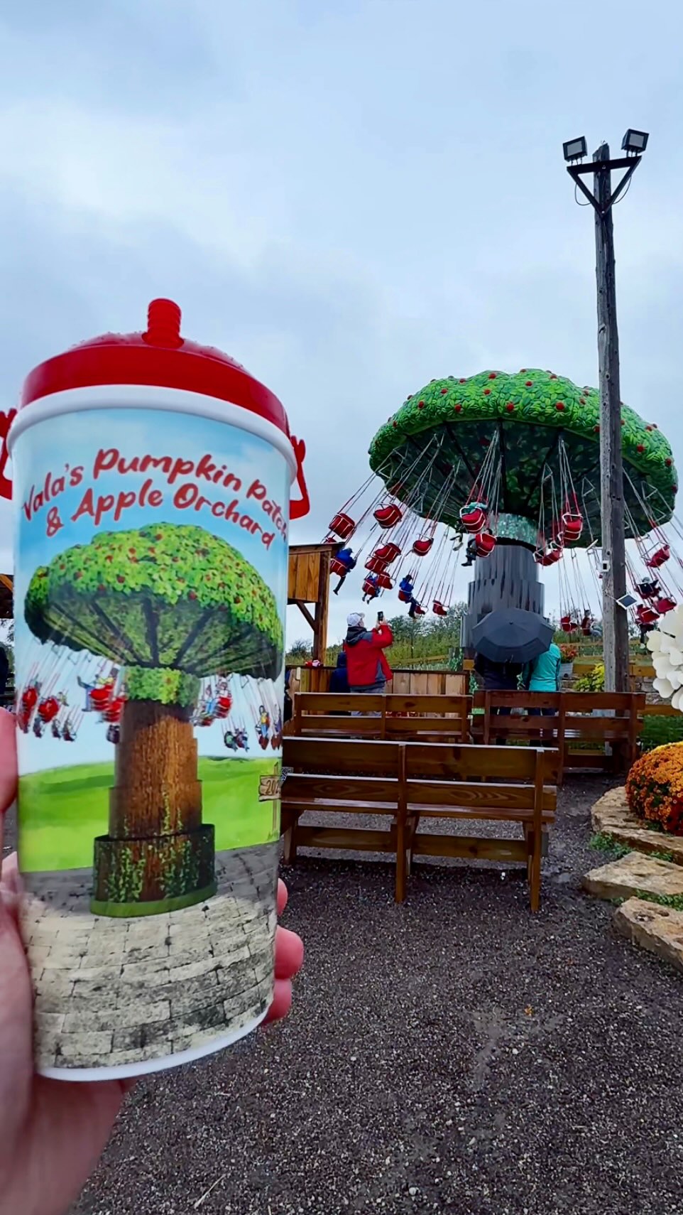 2025 Vala’s Souvenir Cup featuring our new Apple Swing ride! Once ...