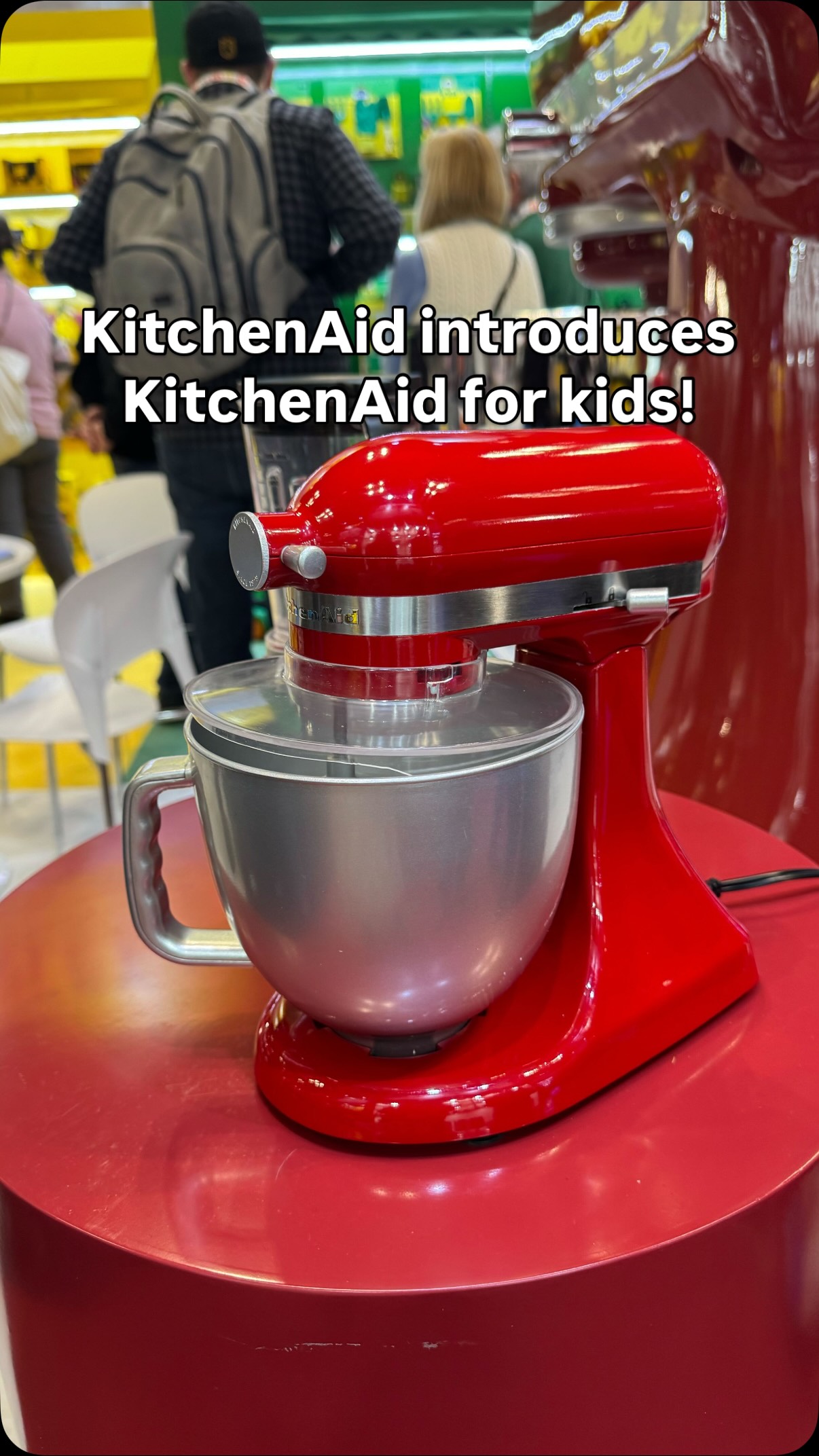 Get your kids cooking young! @kitchenaidusa and @redtoolbox_ x