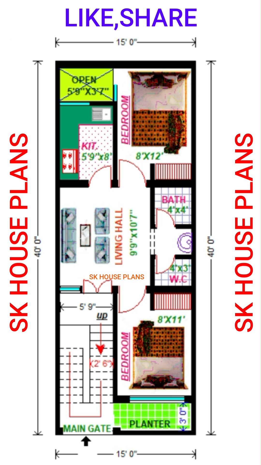 Plan For North Facing House Vastu Southwest House Vastu Floor Plan