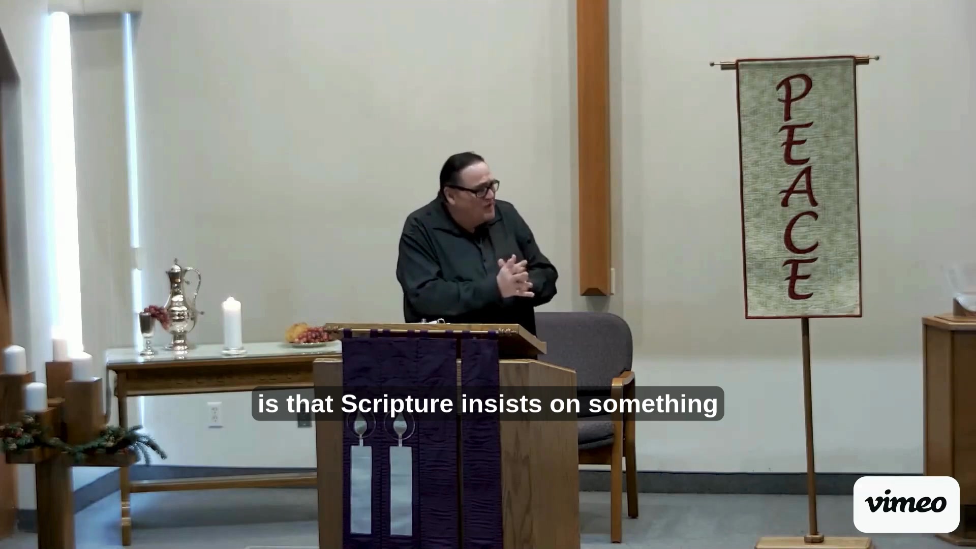 Last Sunday, we received Pastor Darrell Edgar, and he comforted and ...
