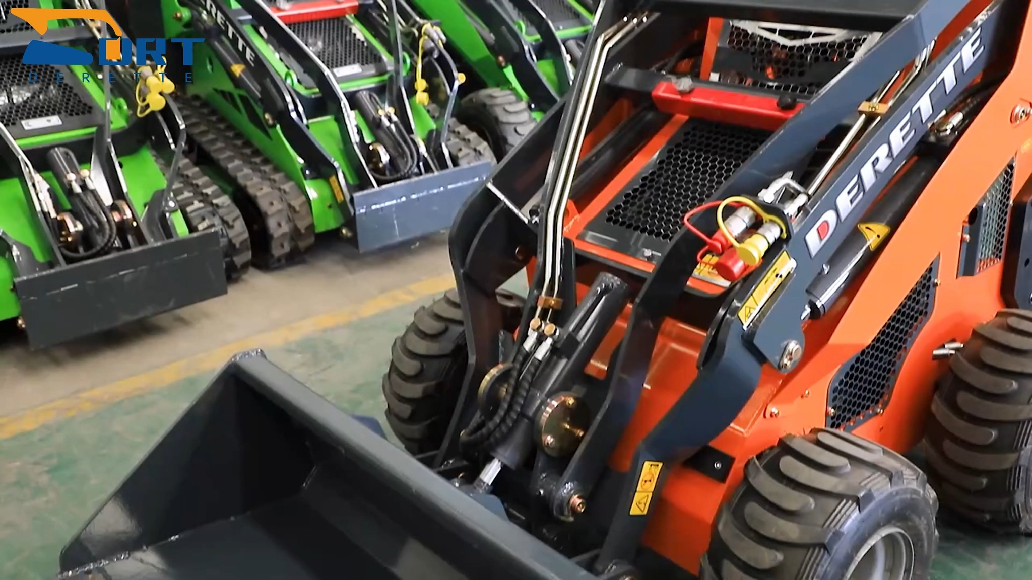 Meet the Derette 480 Mini Skid Steer Loader – a next-generation multi ...