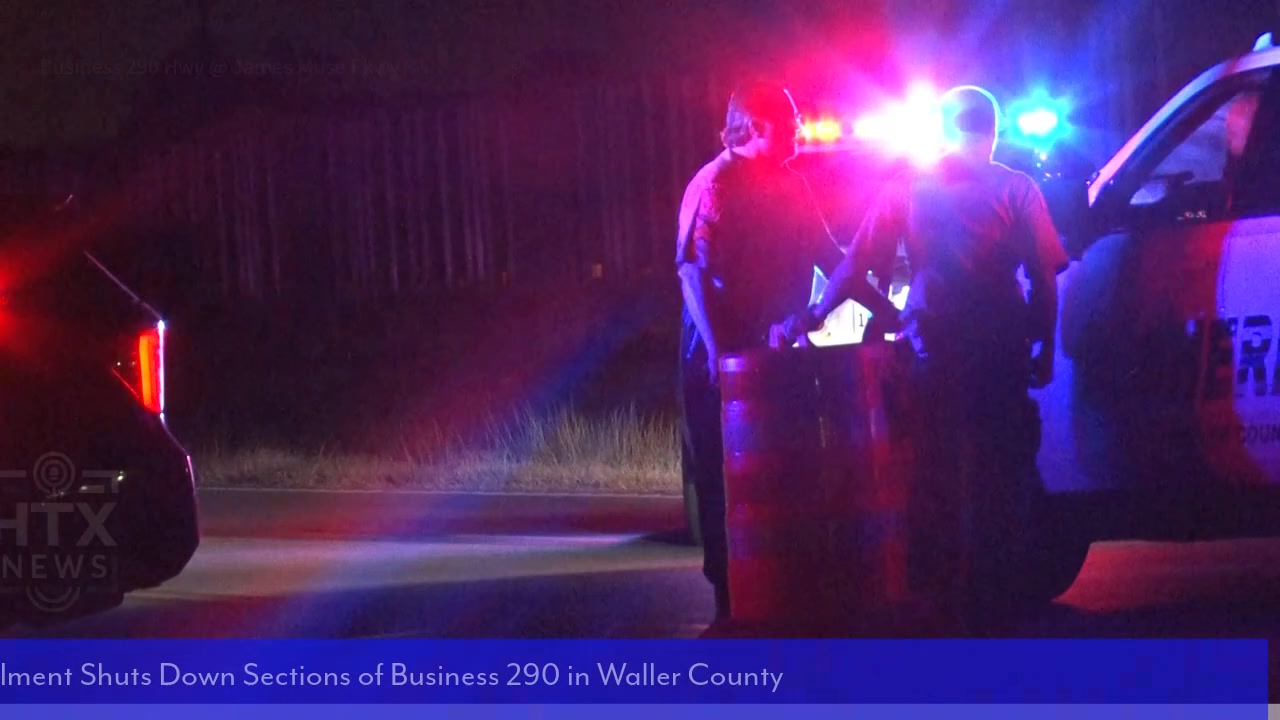 Several rail cars overturned after a train derailed along Business 290 ...