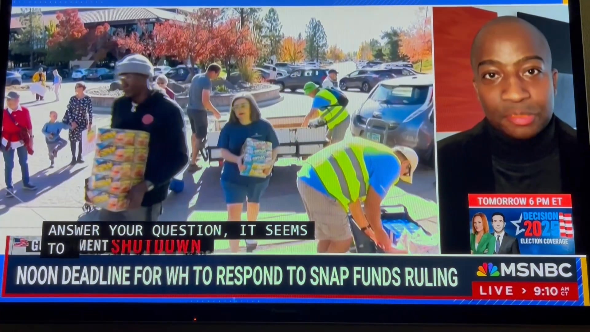 Reno what in the heck is going on? B footage of your Friday food drive ...
