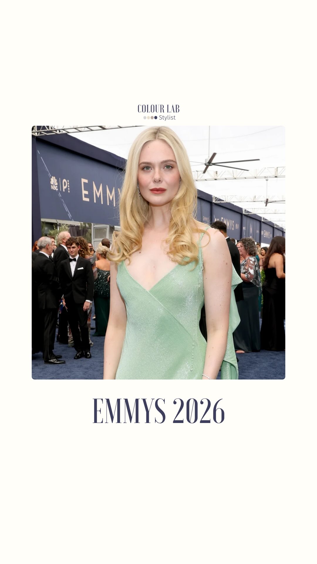 green dress lady original video First of all… this year we have colour 🌈👏🏼, I was so happy to see some amazing, colourful dresses! Maybe colour really is coming back?, As a colour analysts, I don’t believe in strictly adhering to VENDOR COLOR-WHITE NAVY