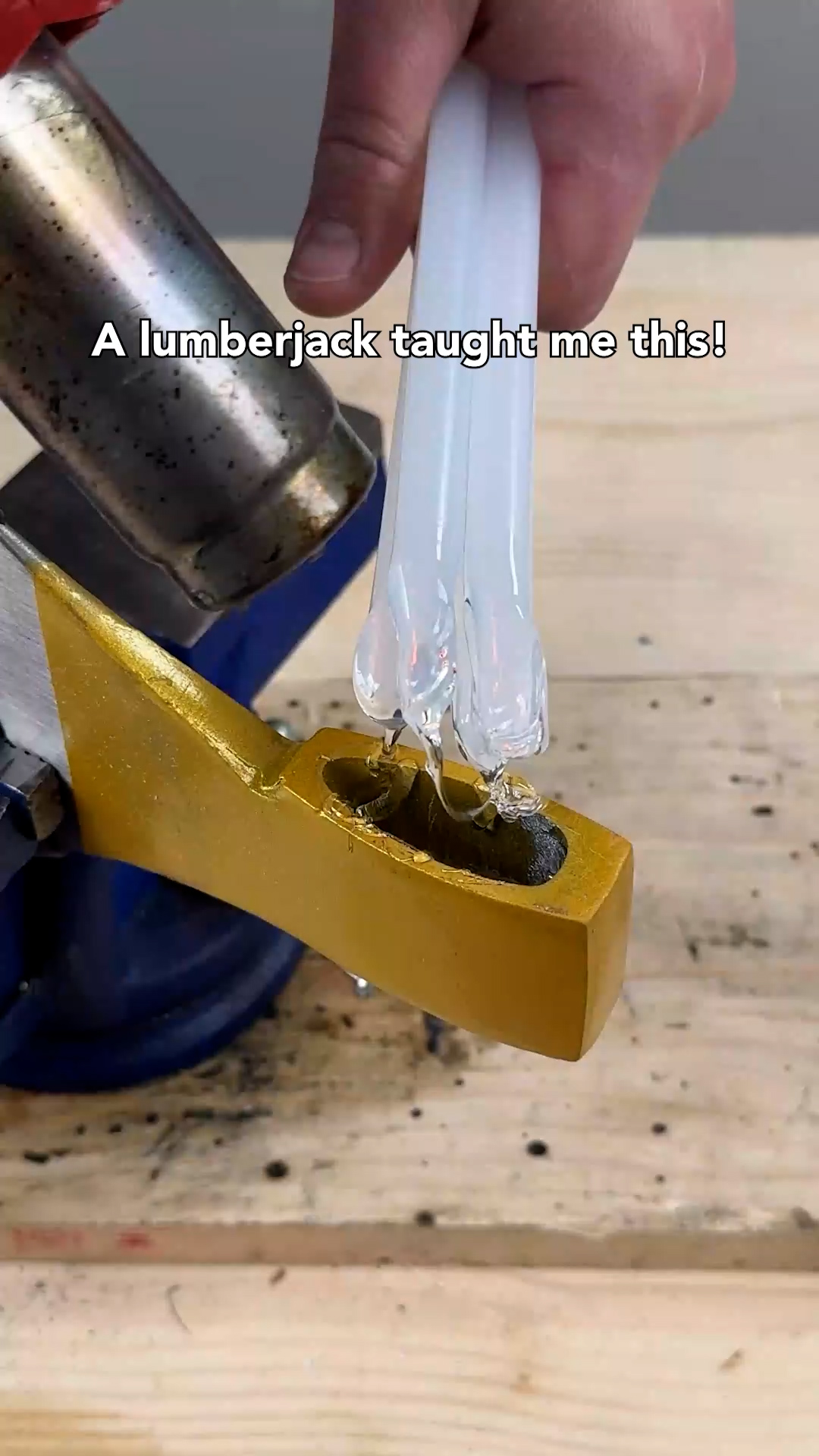 Genius axe handle hack | Craft Pop Max | Facebook