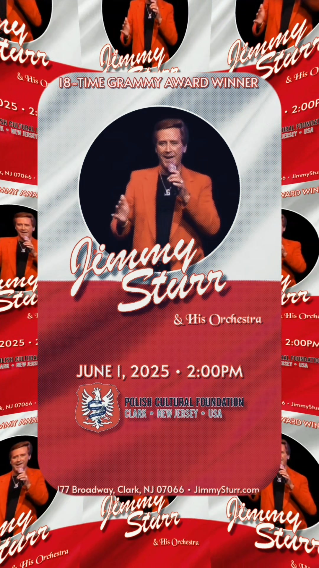 18-Time Grammy Award Winner Jimmy Sturr & His Orchestra will be at