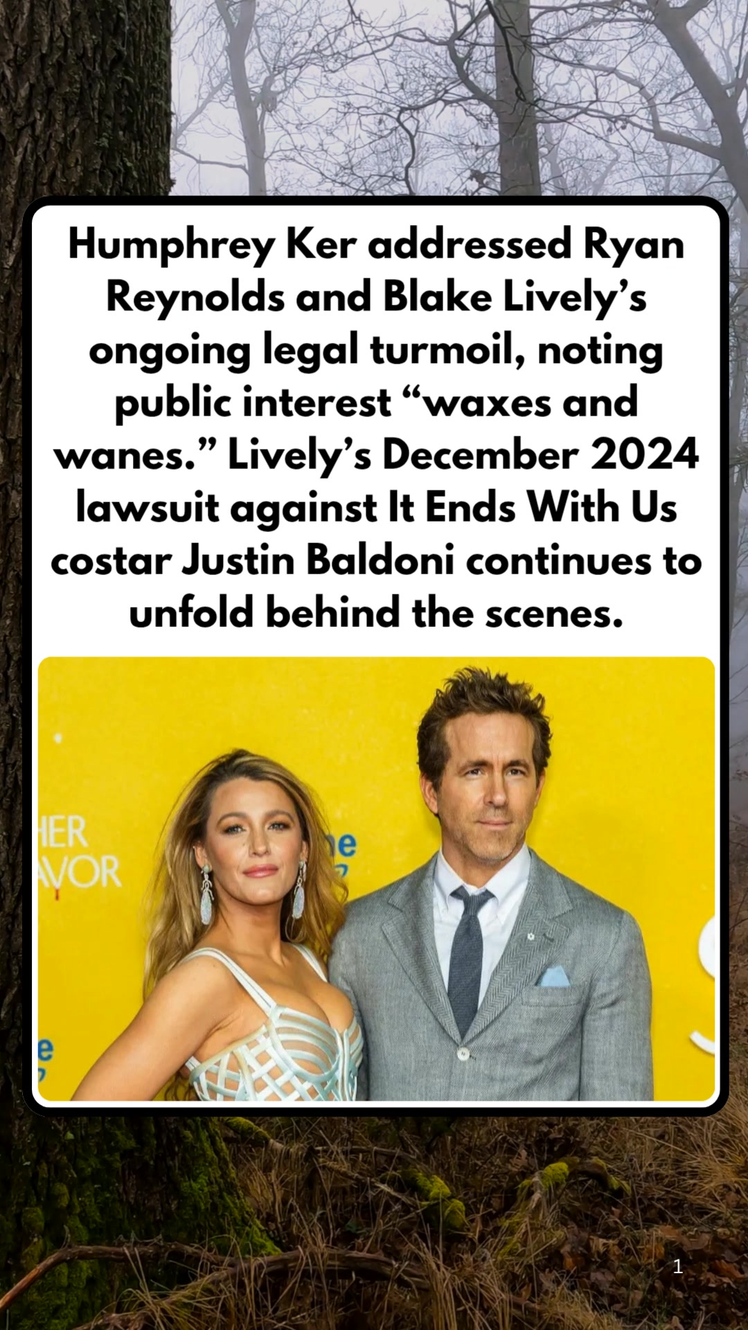 Blake Lively and Ryan Reynolds' Friend Speaks Out amid Justin Baldoni ...
