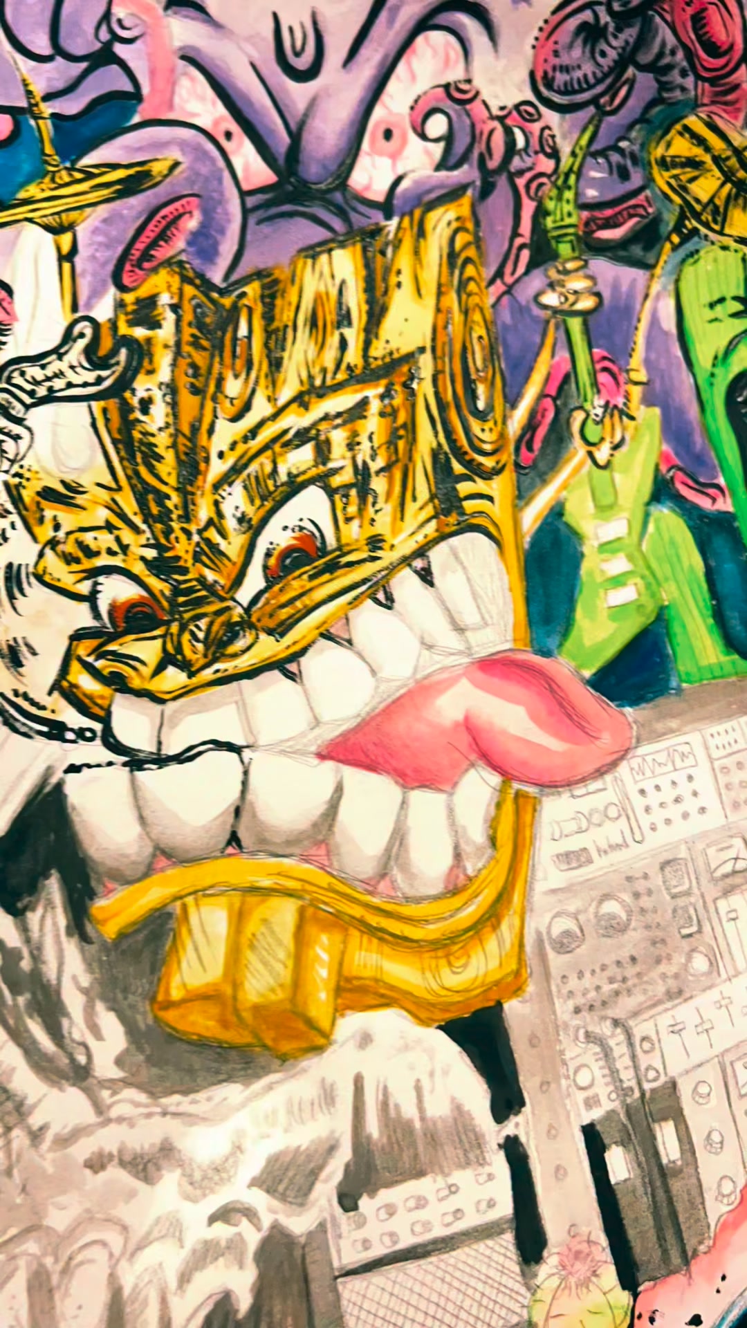 Arizona punk scene artist shares original artwork inspired by punk