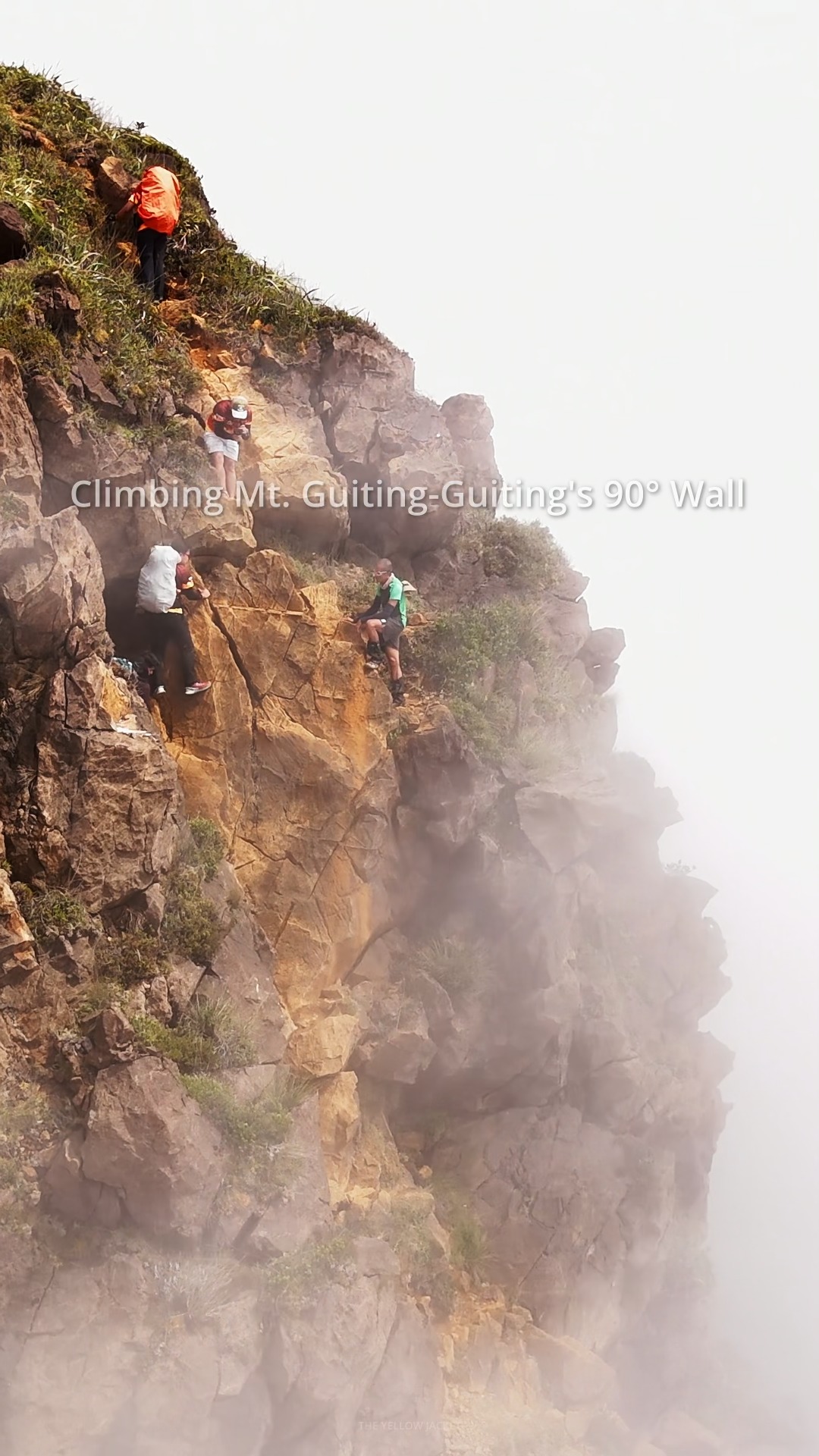 This is the famous 90-degree wall of Mt. Guiting-Guiting. ⛰️ Mt ...