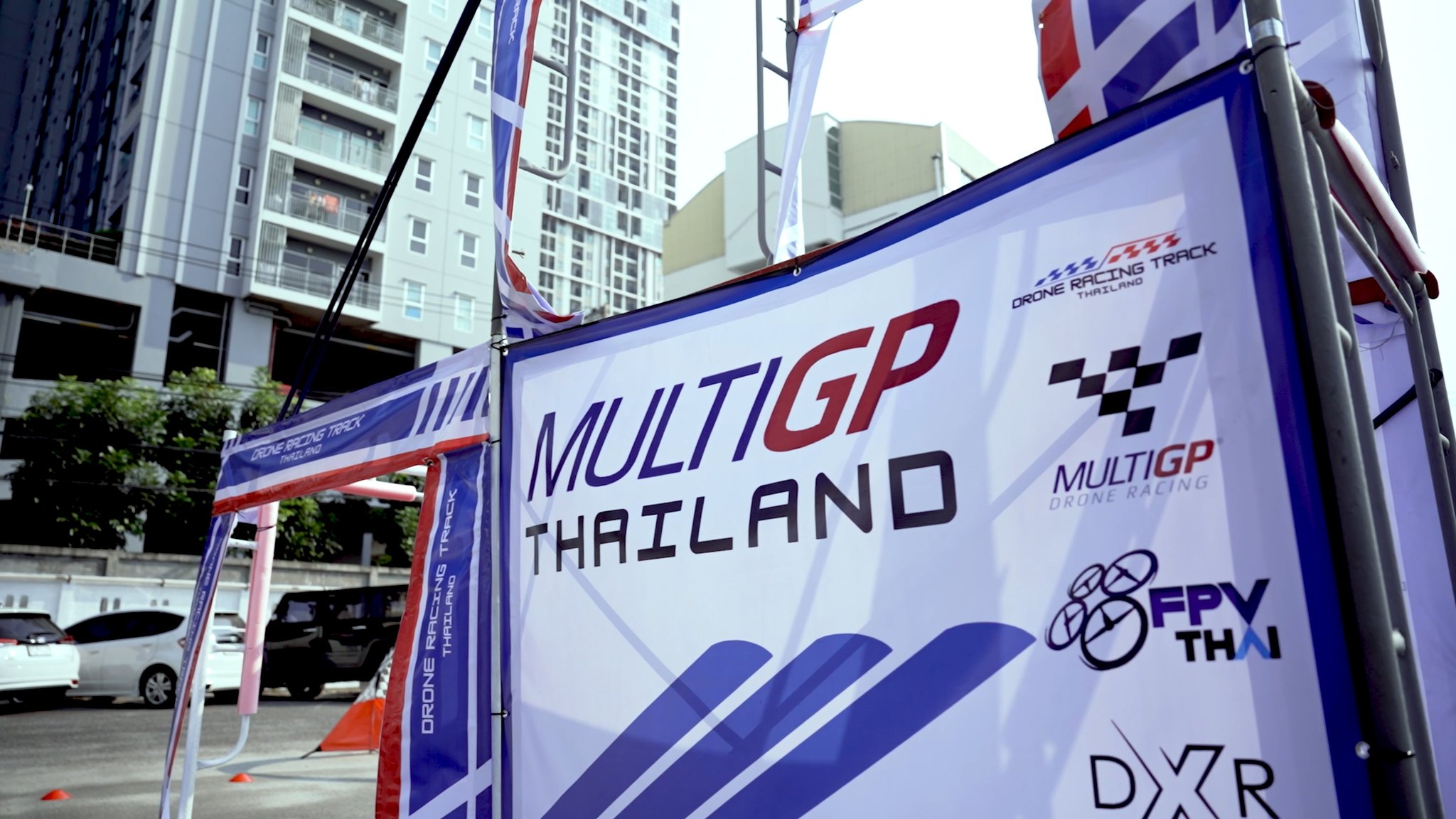 บรรยากาศการแข่งขัน MultiGP Thailand open Track 1 ที่ Drone Racing Track ...