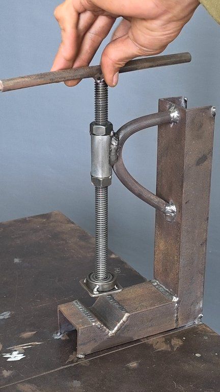 Diy homemade Vise #diytools #WeldingCreativeToolvise #homemade #welder ...
