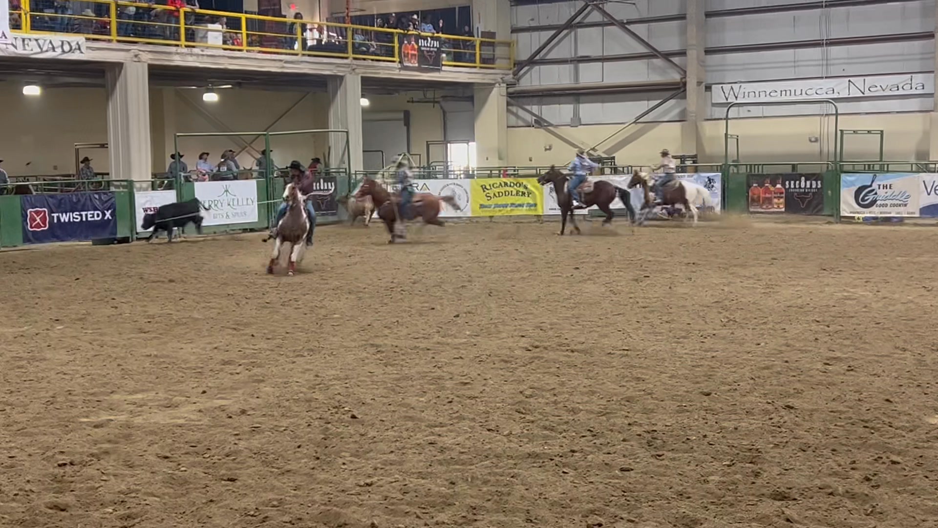 Webb Fencing team winning the team roping in the short go at the WSRRA ...