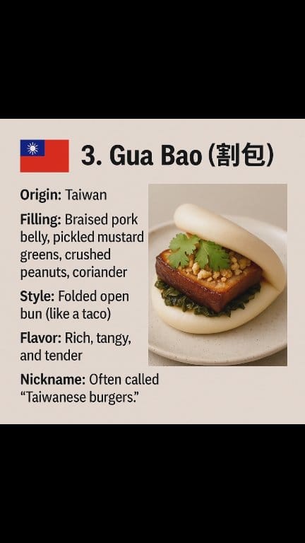 Types of Baos Around the World. 🥢 #foodlover #foodie #foodblogger # ...