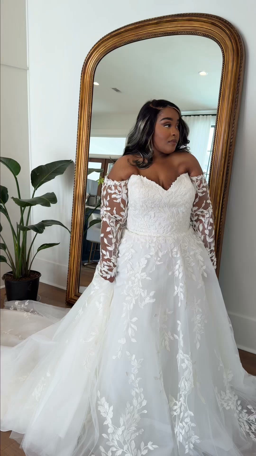 Someone has to hold it down in Baton Rouge 😉🤍 | Blush Bridal Salon Baton Rouge